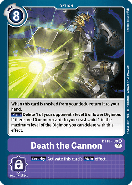 BT10-108: Death the Cannon
