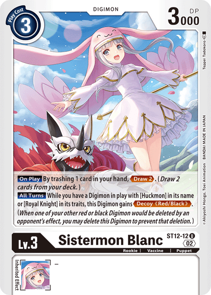 ST12-12: Sistermon Blanc