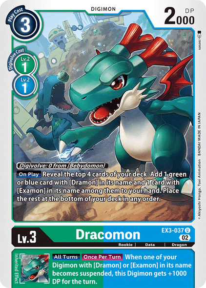 EX3-037: Dracomon