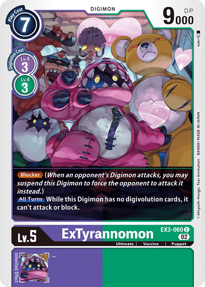 EX3-060: ExTyrannomon