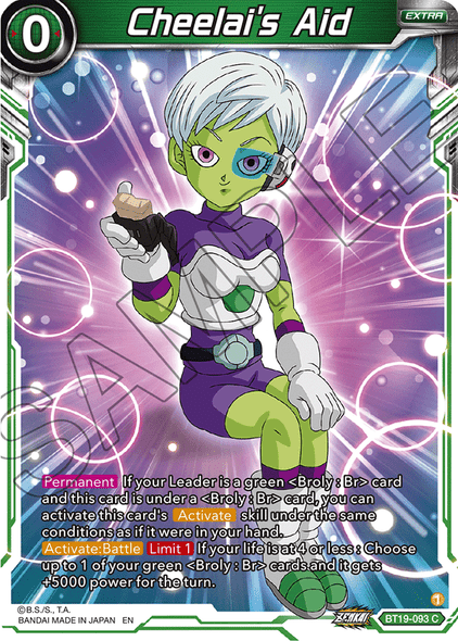 BT19-093: Cheelai's Aid