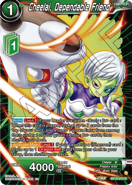 BT19-073: Cheelai, Dependable Friend (Foil)