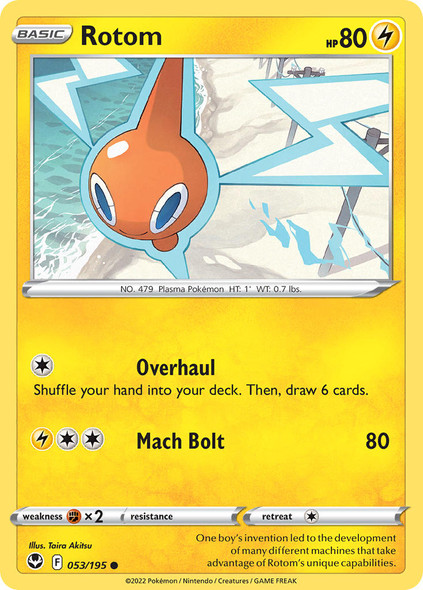 SWSH12-053/195: Rotom (Reverse Holo)