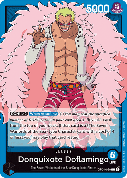 OP01-060: Donquixote Doflamingo