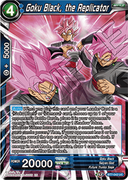 BT7-042: Goku Black, the Replicator