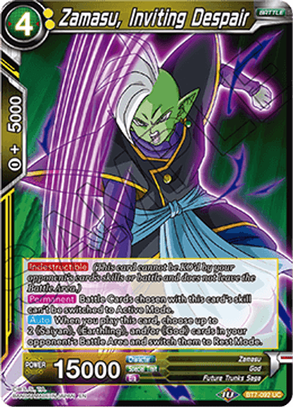 BT7-092: Zamasu, Inviting Despair