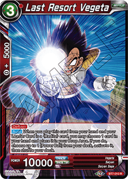 BT7-010: Last Resort Vegeta (Foil)