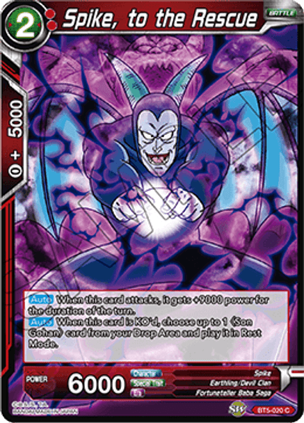BT5-020: Spike, to the Rescue