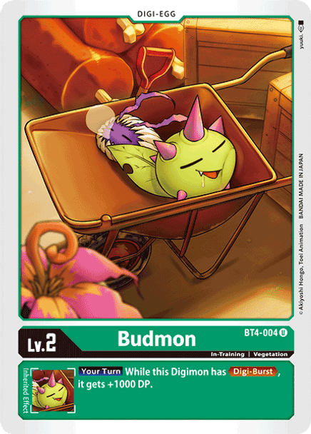 BT4-004: Budmon