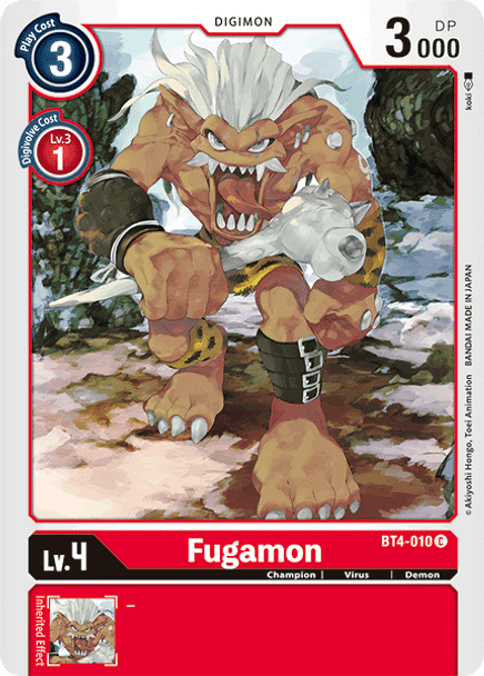 BT4-010: Fugamon