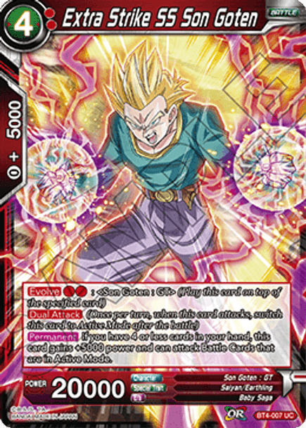 BT4-007: Extra Strike SS Son Goten