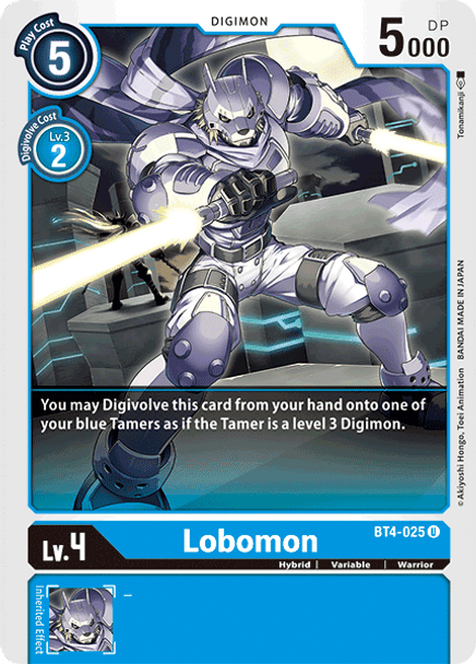 BT4-025: Lobomon