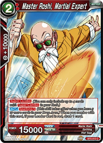 BT5-012: Master Roshi, Martial Expert (Foil)
