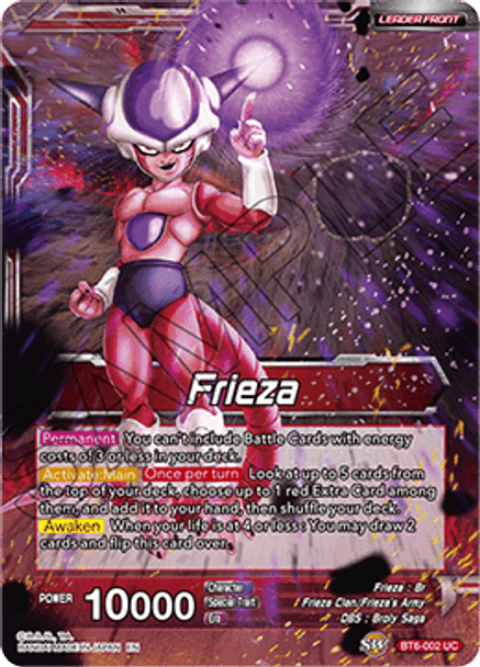 BT6-002: Frieza // Golden Frieza, the Majestic Emperor (Foil)