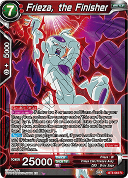 BT6-018: Frieza, the Finisher (Foil)