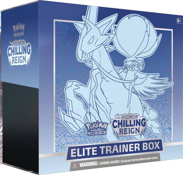 Pokémon TCG: Sword & Shield—Chilling Reign Elite Trainer Box (Ice Rider Calyrex)