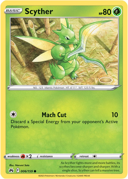 CZ-006/159: Scyther (Reverse Holo)