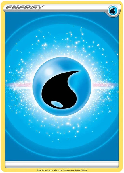 Crown Zenith: Water Energy (Unnumbered Reverse Holo)