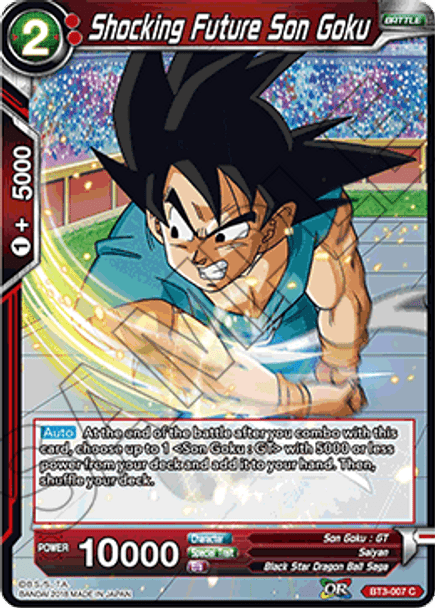 BT3-007: Shocking Future Son Goku