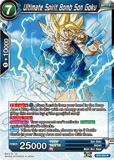 BT3-034: Ultimate Spirit Bomb Son Goku