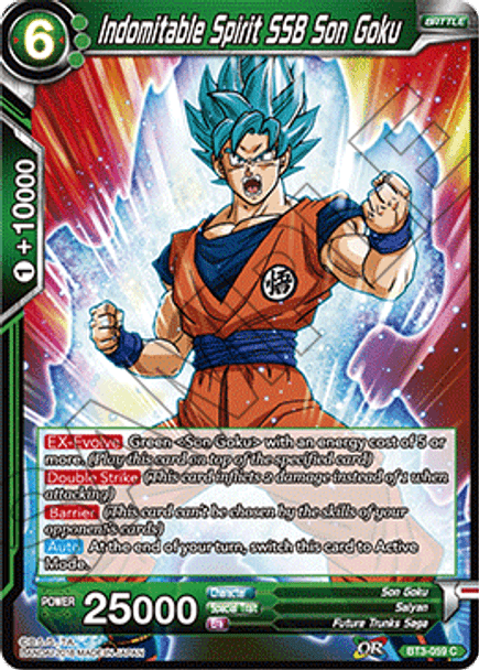 BT3-059: Indomitable Spirit SSB Son Goku