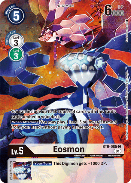 BT6-085: Eosmon (Campaign Rare)