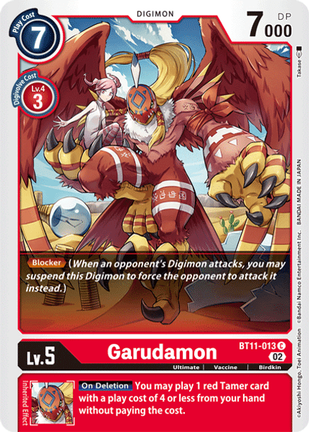 BT11-013: Garudamon (Foil)