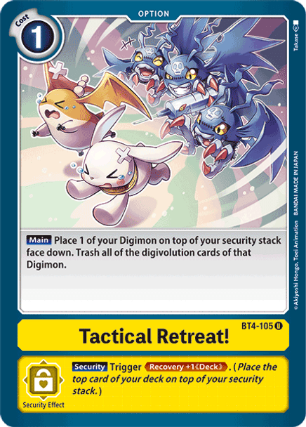 BT4-105: Tactical Retreat!