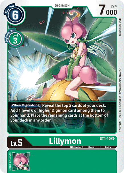 ST4-10: Lillymon