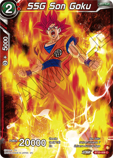 BT20-008: SSG Son Goku (Foil)