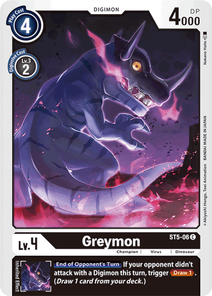 ST5-06: Greymon