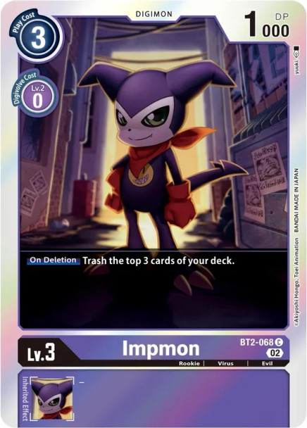 BT2-068: Impmon (ST-14 Foil)