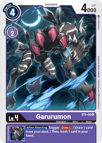 ST6-06: Garurumon