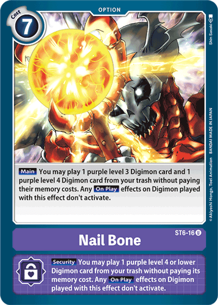 ST6-16: Nail Bone