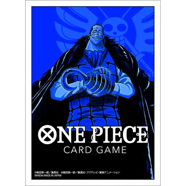 One Piece Card Game Official Sleeve Crocodile (Blue)