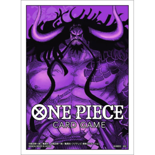 One Piece Card Game Official Sleeve Kaido (Purple)