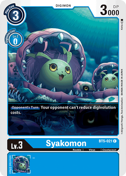 BT5-021: Syakomon