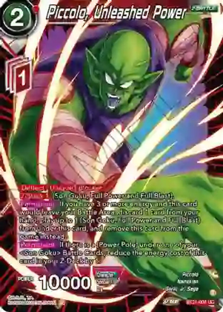 BT21-004: Piccolo, Unleashed Power