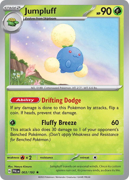 SV02-003/193: Jumpluff (Reverse Holo)