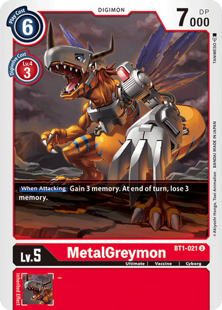 BT1-021: MetalGreymon