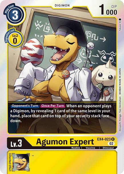 EX4-023: Agumon Expert