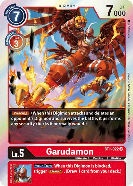 BT1-022: Garudamon