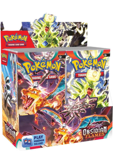 Pokémon TCG: Scarlet & Violet—Obsidian Flames Booster Box