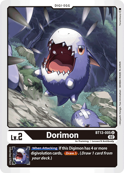 BT13-005: Dorimon