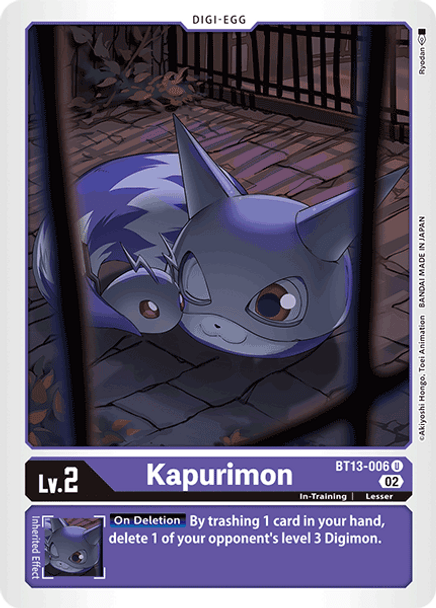 BT13-006: Kapurimon