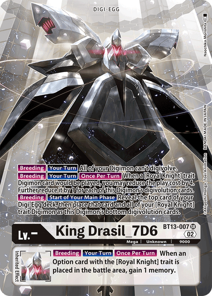 BT13-007: King Drasil_7D6 (Alternate Art)