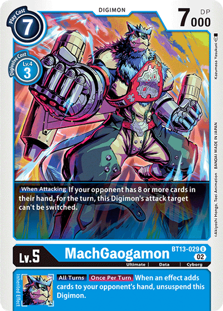 BT13-029: MachGaogamon