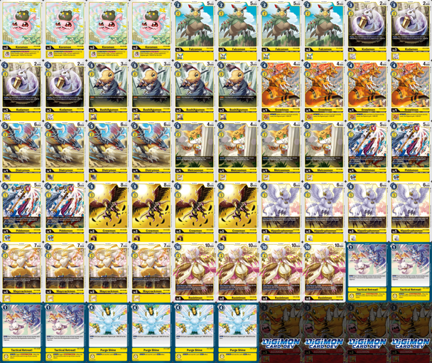 BT04: Common/Uncommon Yellow Deck Kit (4 of each)