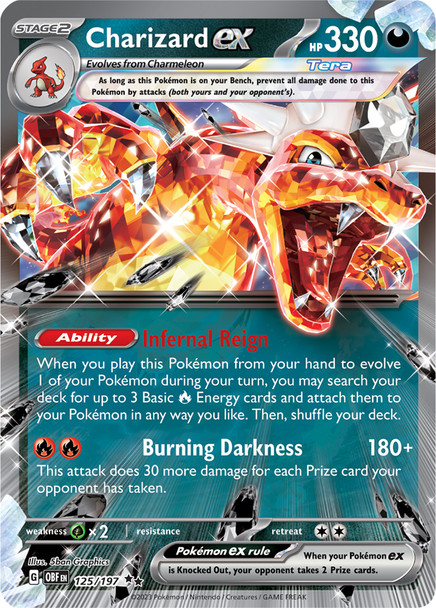 SV03-125/197: Charizard ex