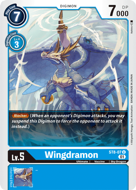 ST8-07: Wingdramon